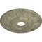 Ekena Millwork Vienna Ceiling Medallion (Canopies up to 6 1/2"), 20"OD x 3 1/2"ID x 1 1/2"P, Castle Stone Crackle CM20VICSC - alternate 3